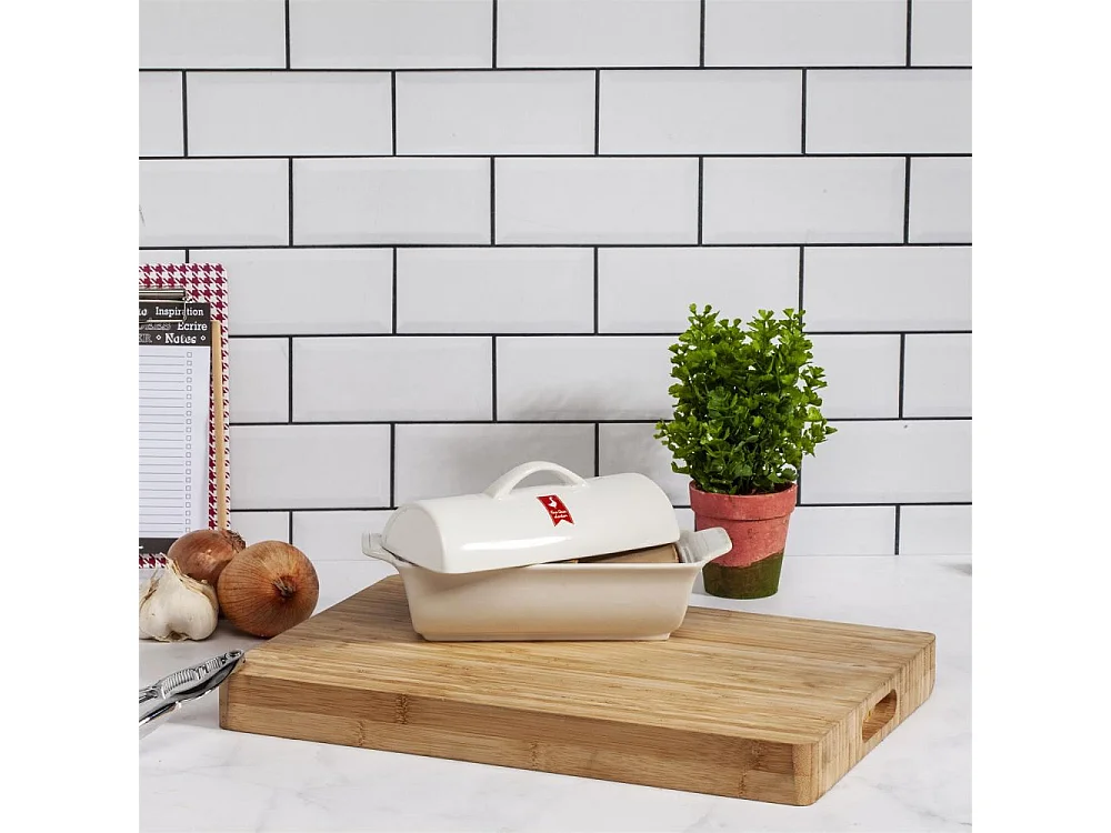 Billot En Bambou 39x28cm Marron