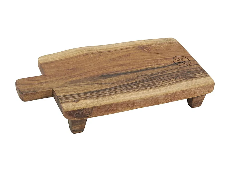 Planche à découper en acacia sur pieds