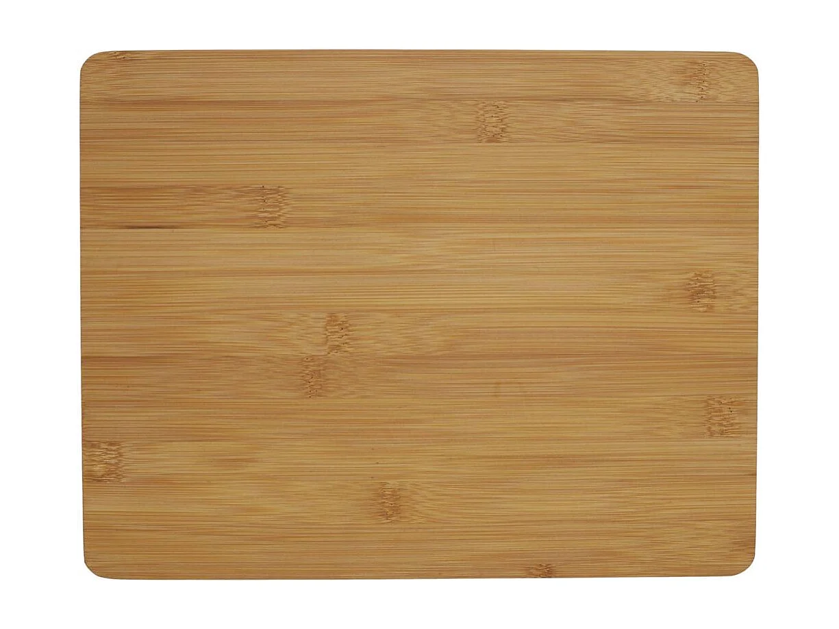 Planche A Decouper Avec 3 Compartiments Marron, Transparent