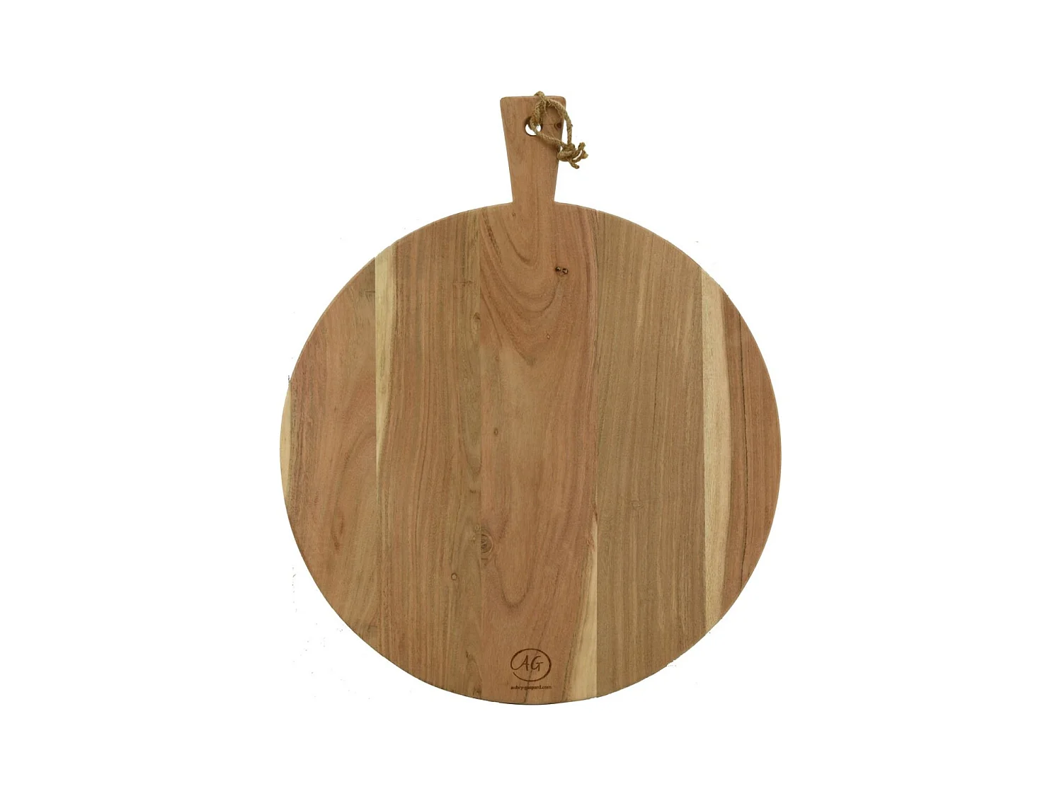 Planche à découper ronde en acacia naturel Rond