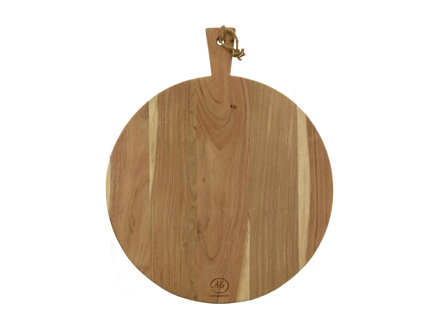 Planche à découper ronde en acacia naturel Rond