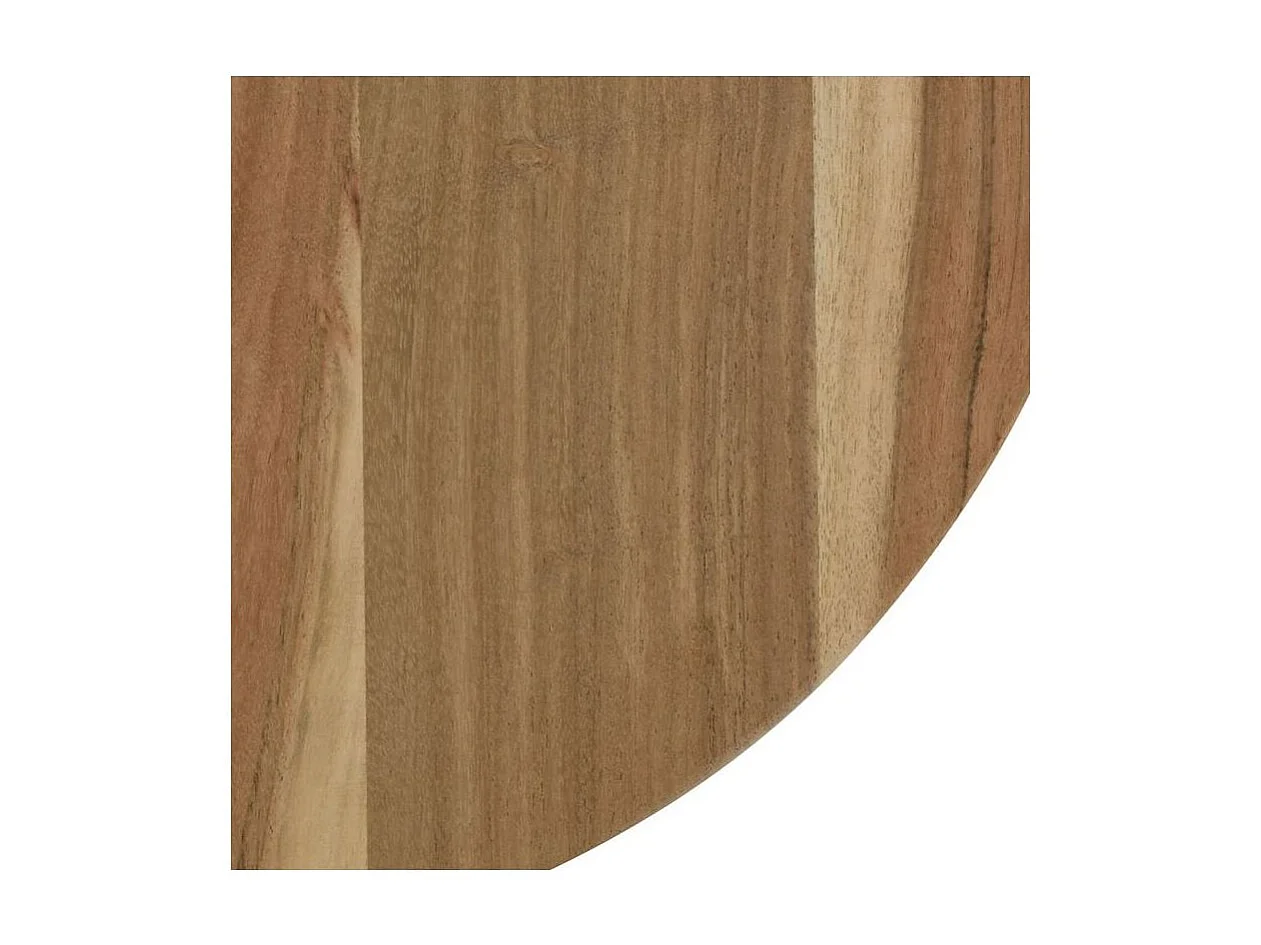 Planche à découper ronde en acacia naturel Rond