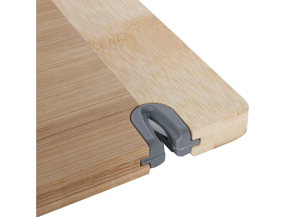 Planche à Découper "Avec Aiguiseur" 33cm Naturel