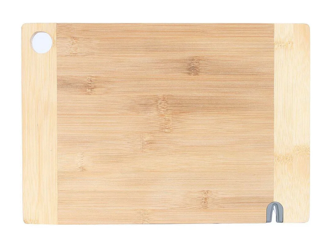 Planche à Découper "Avec Aiguiseur" 33cm Naturel