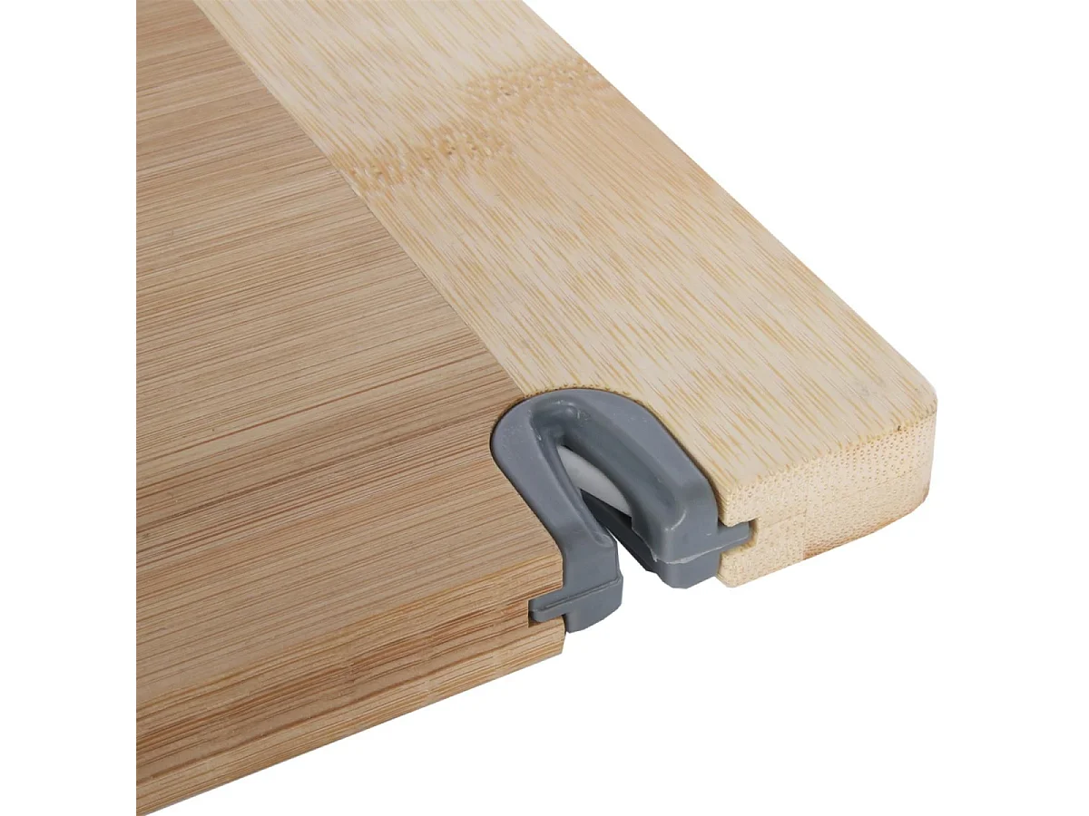 Planche à Découper "Avec Aiguiseur" 33cm Naturel