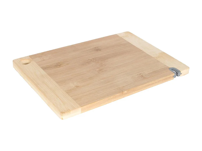 Planche à Découper "Avec Aiguiseur" 33cm Naturel
