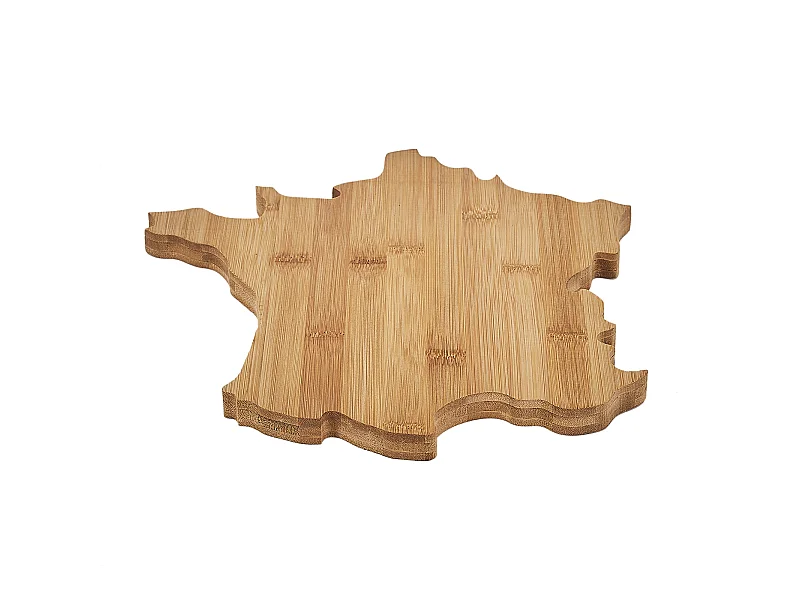 Planche Fromage Bois Forme France2 Marron