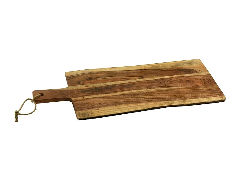 Planche à découper en acacia et jute