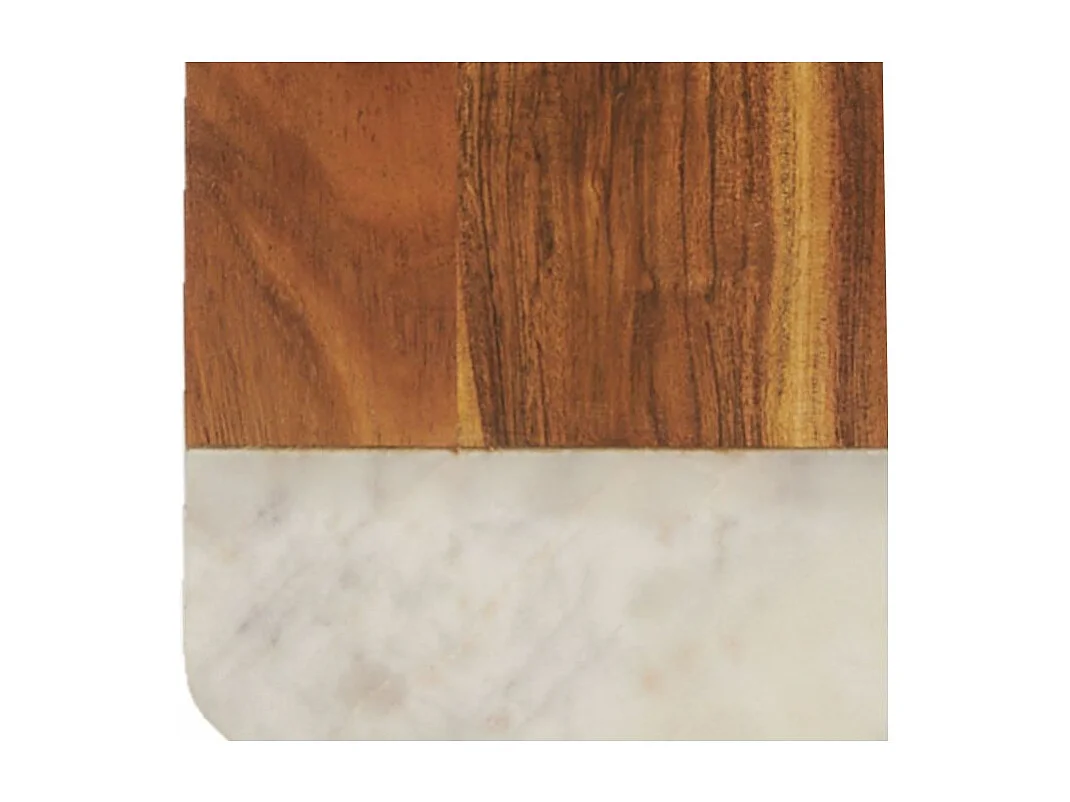 Planche à découper acacia et marbre