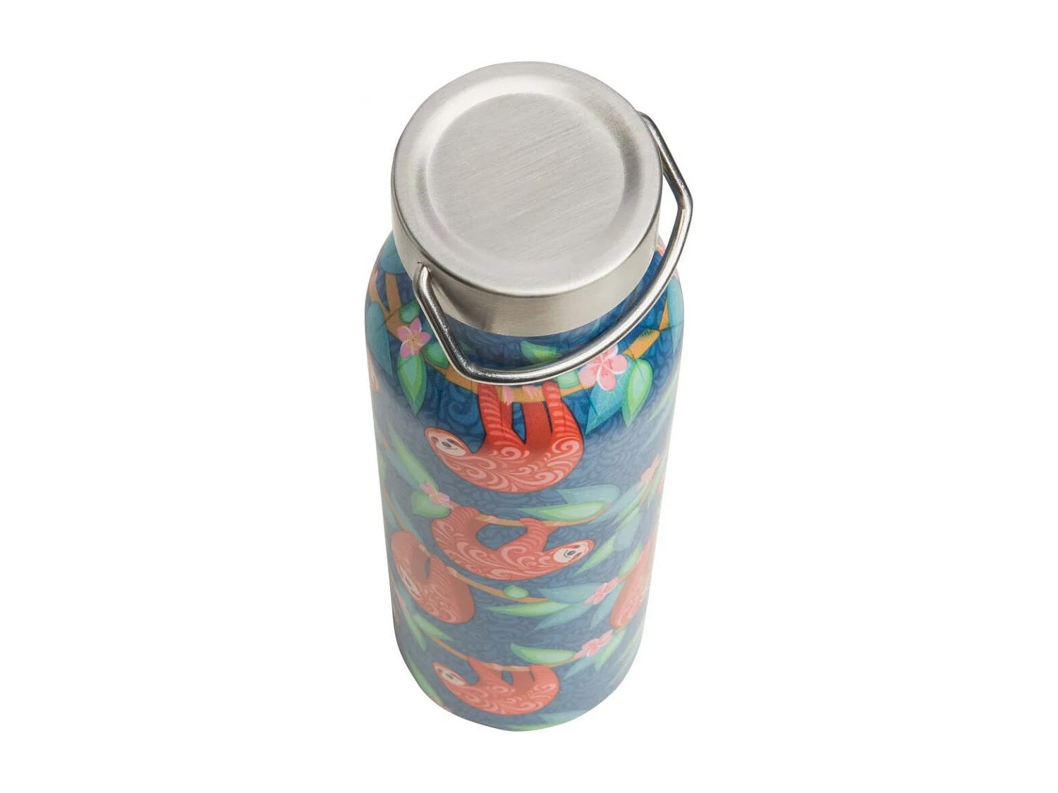 Thermos inox coloré paresseux 600 ml