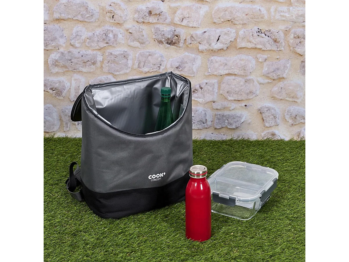 Sac à Dos Glacière "Fraîcheur" 20L Gris