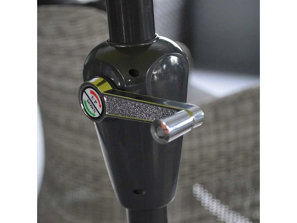 Parasol terrasse en fibre de verre Pagode 300 cm Olive