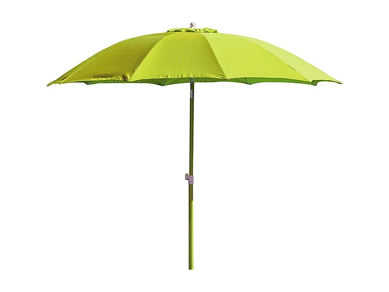 Parasol rond inclinable aluminium 2,70m Lemon