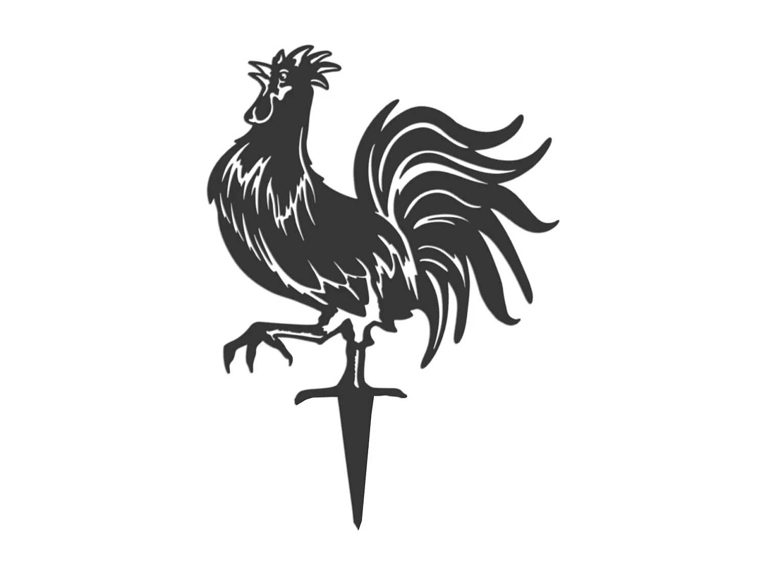 Oiseau sur pique coq gaulois emblème de la France