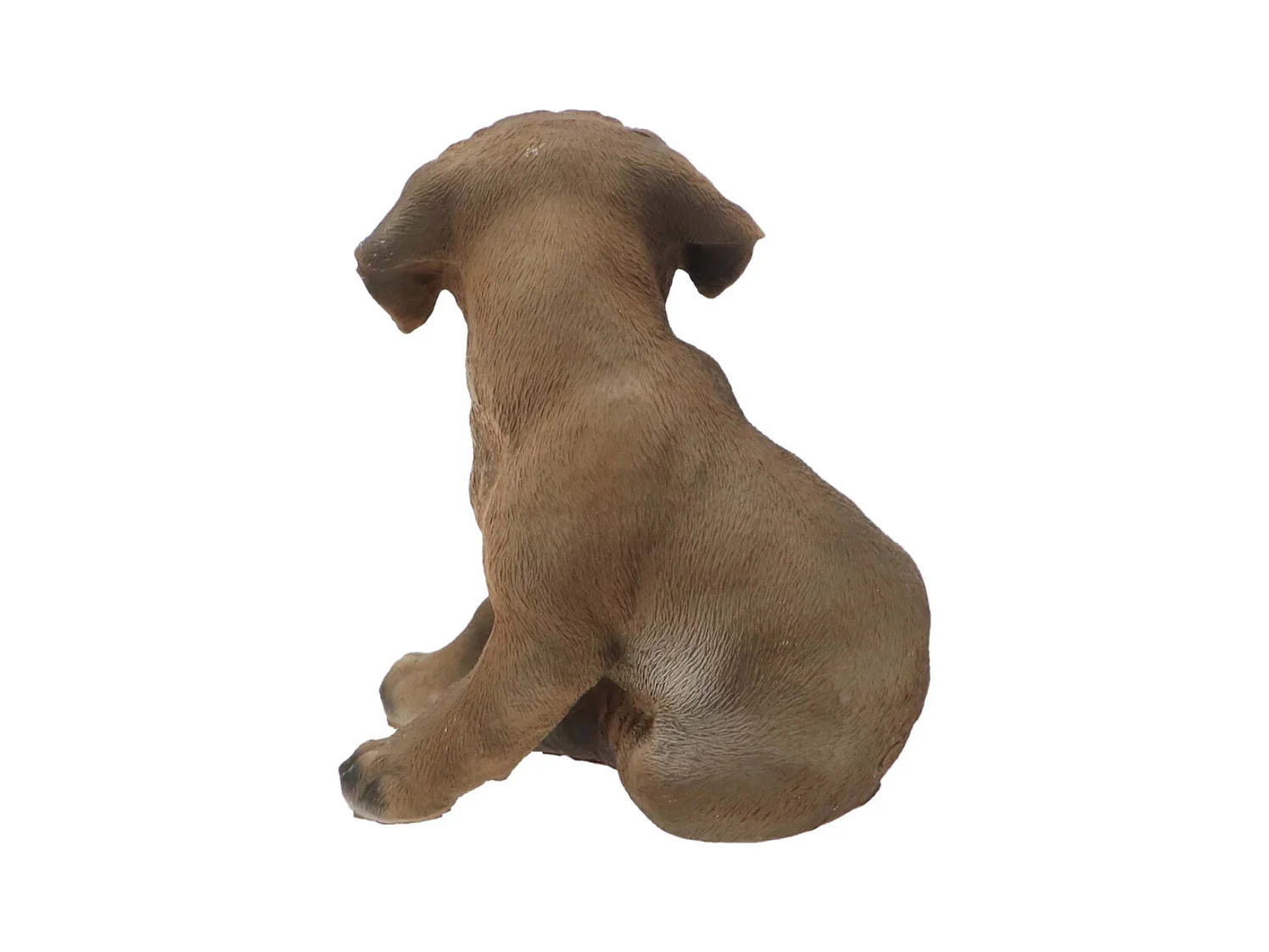 Chiot dogue allemand assis en résine