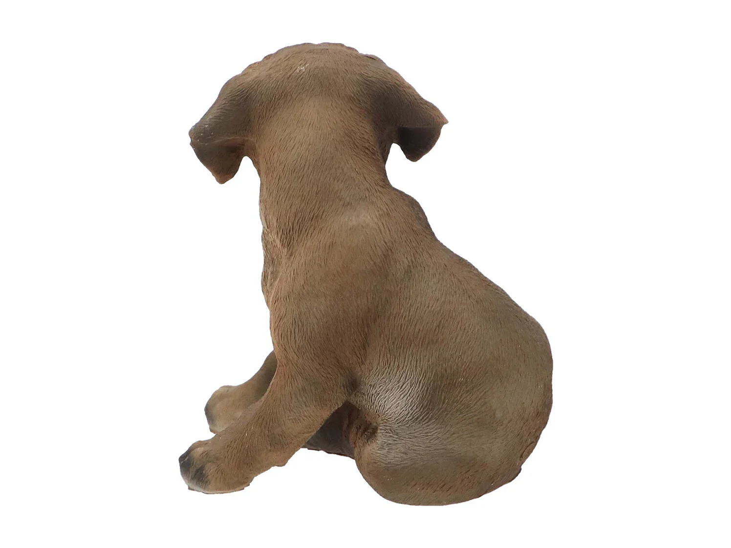 Chiot dogue allemand assis en résine