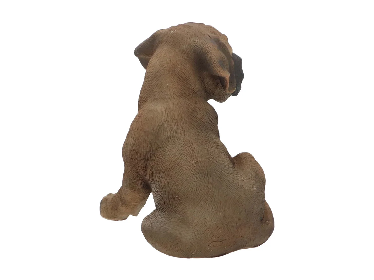 Chiot dogue allemand assis en résine