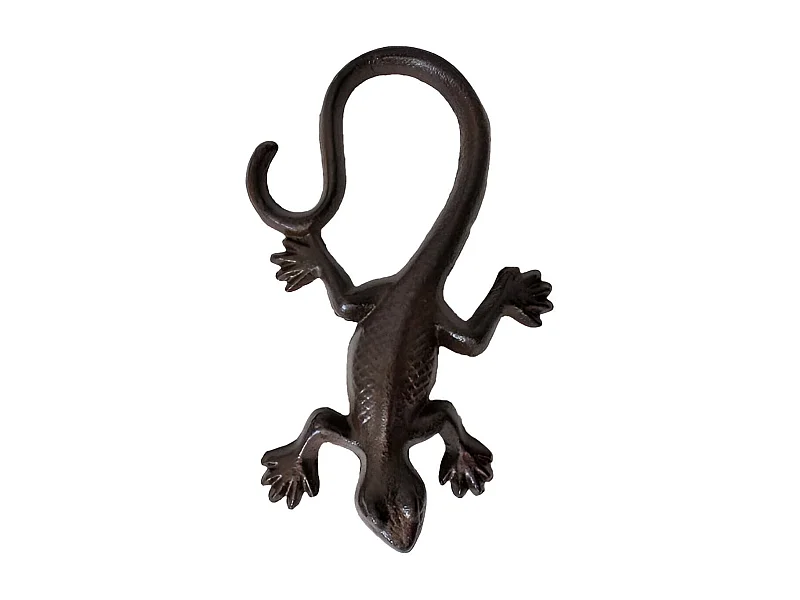 Grande salamandre en fonte 16 x 8 cm