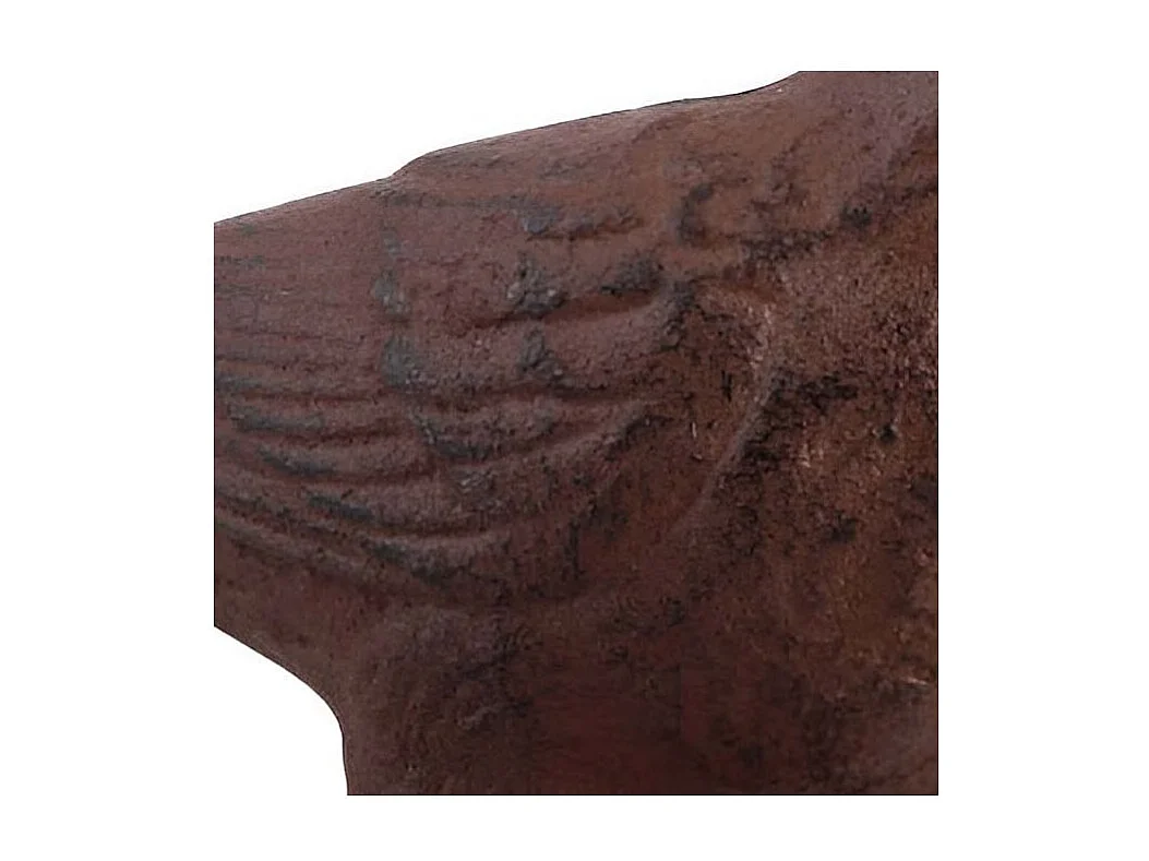 Deco de hierro fundido para pájaros 13x5x8cm