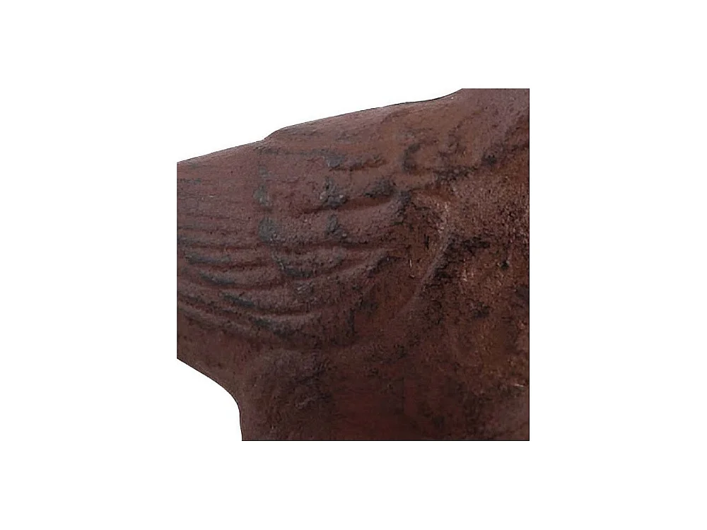 Oiseau déco en fonte