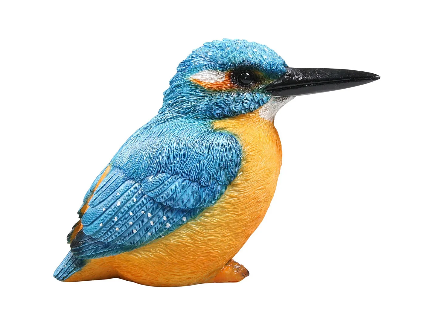 Oiseau martin pêcheur en résine 20 x 9 0x 15 cm