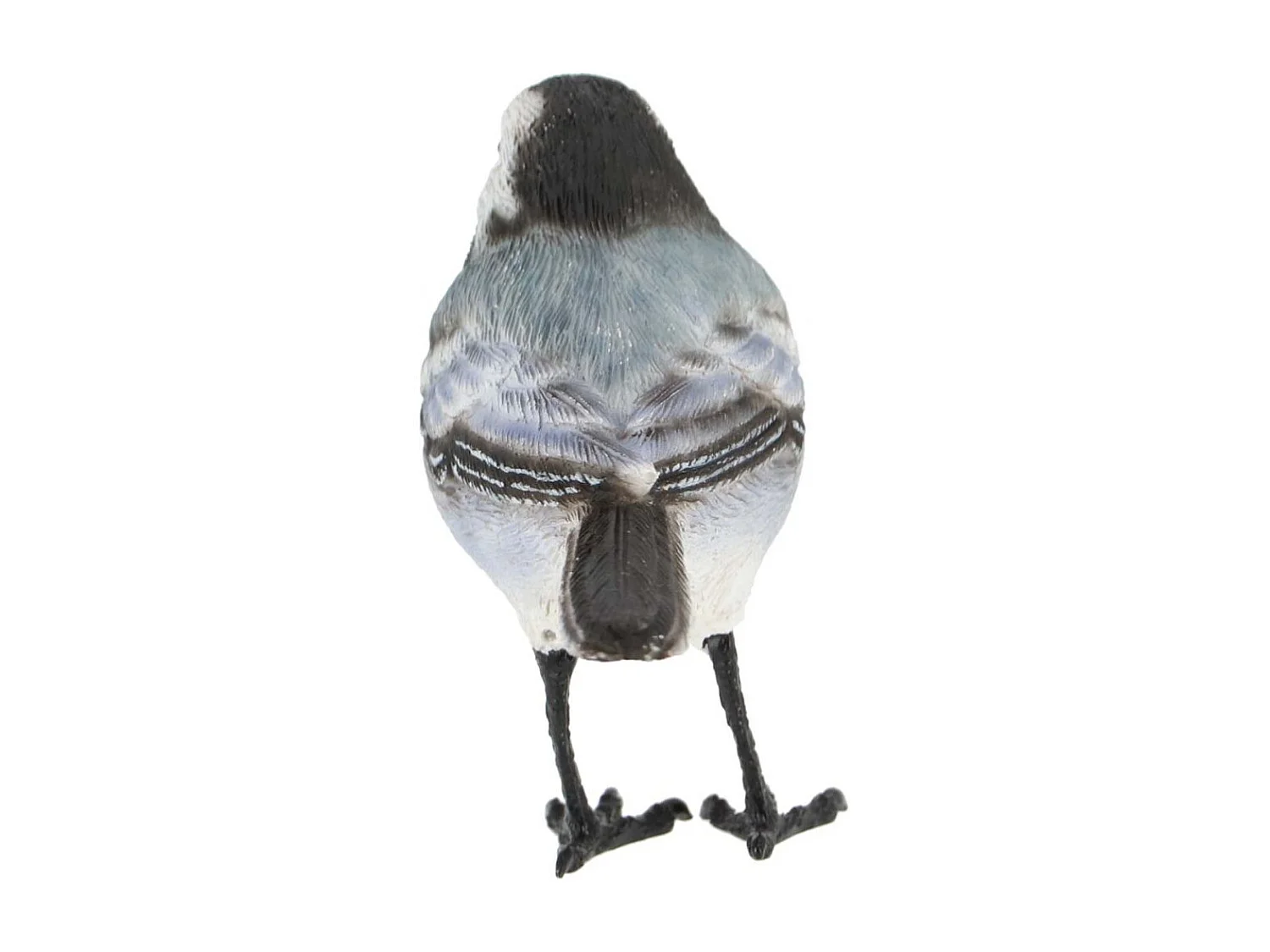 Oiseau décoratif extérieur en polyrésine Bergeronnette grise