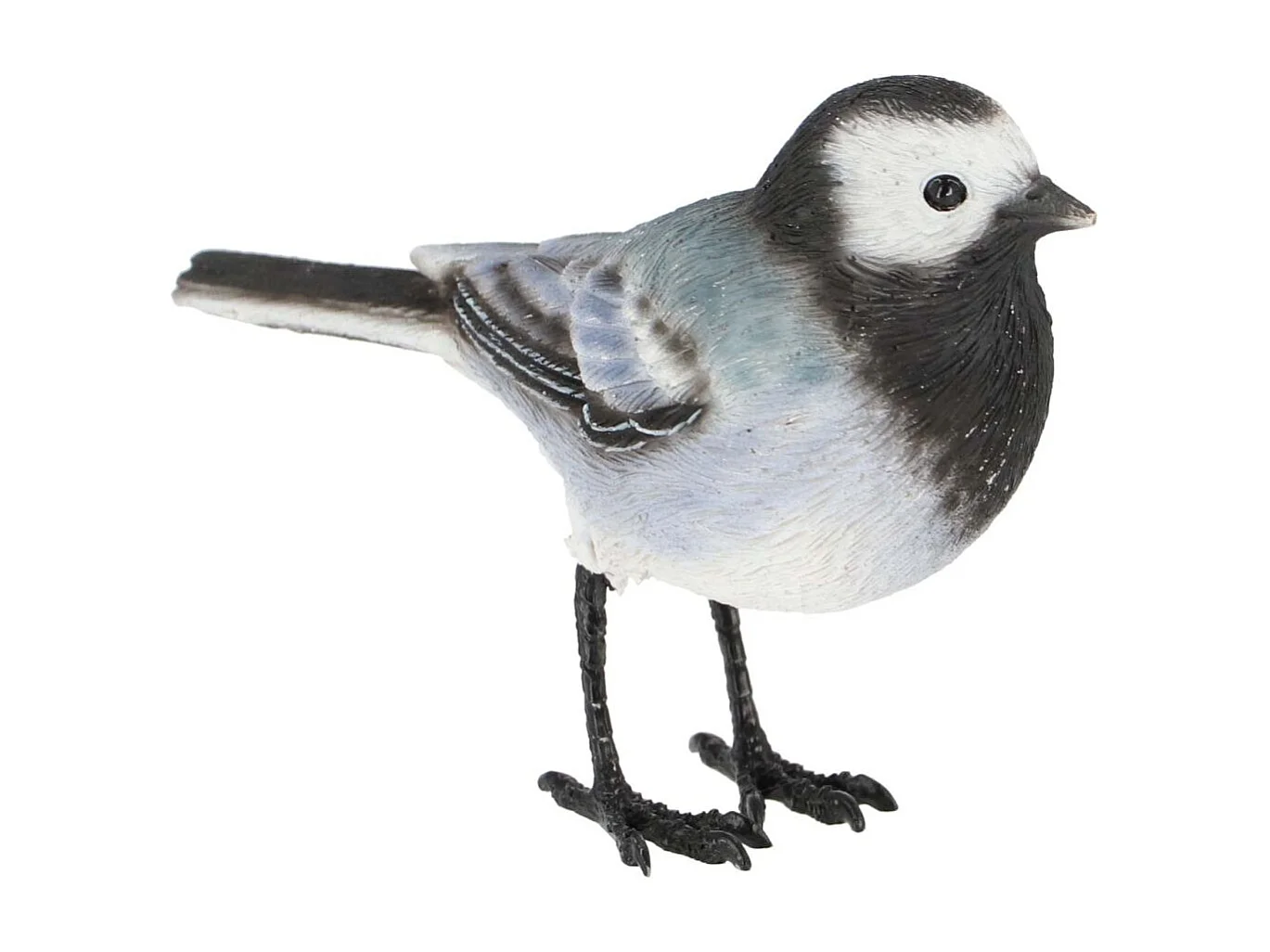 Oiseau décoratif extérieur en polyrésine Bergeronnette grise
