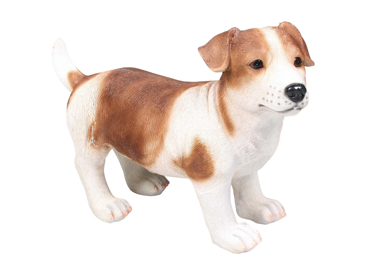 Jack Russel Hund aus Kunstharz 39 x 18 x 26 cm