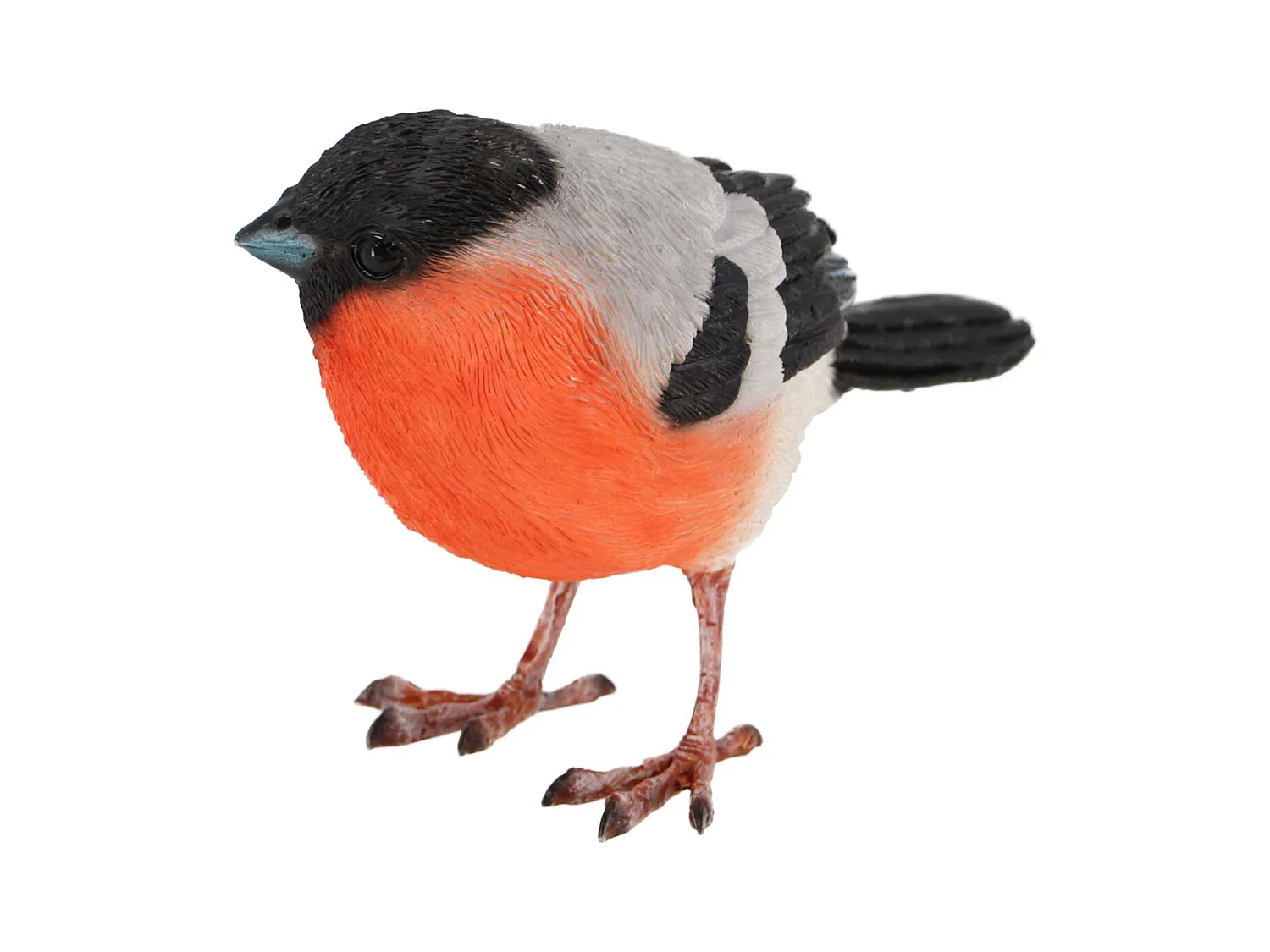 Oiseau décoratif extérieur en polyrésine Bouvreuil