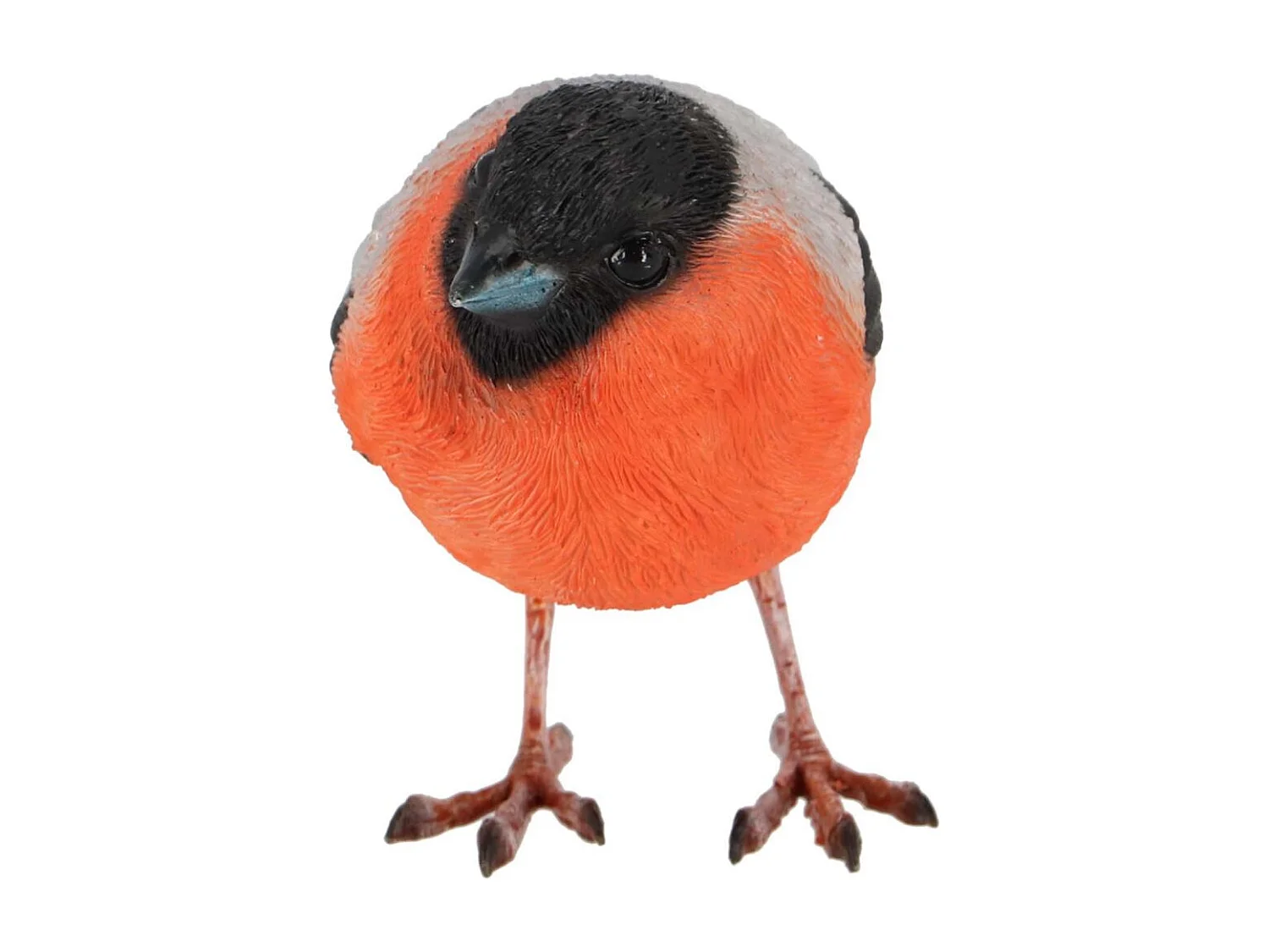 Oiseau décoratif extérieur en polyrésine Bouvreuil