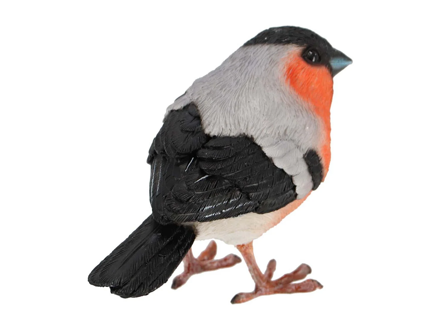 Oiseau décoratif extérieur en polyrésine Bouvreuil