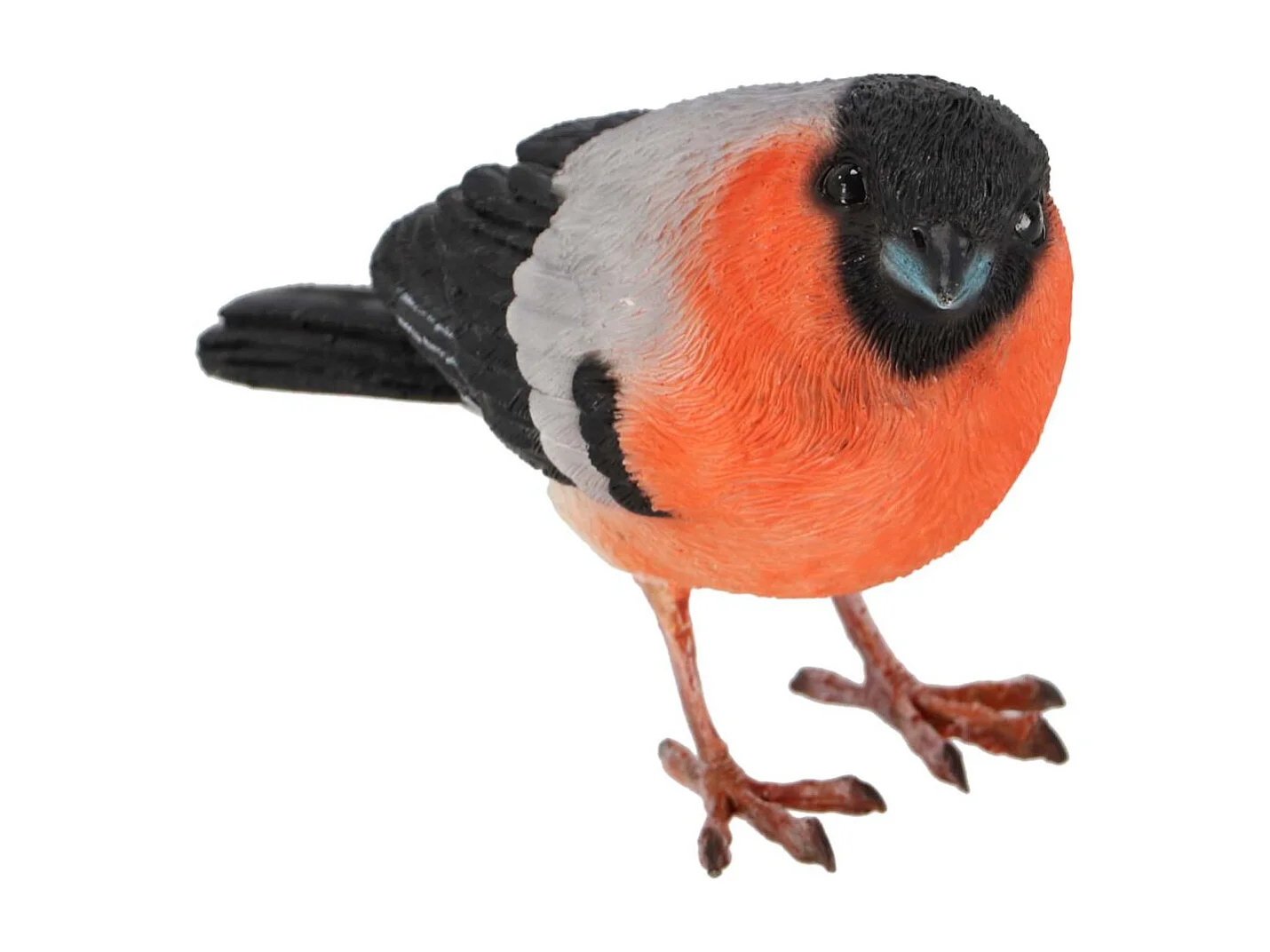 Oiseau décoratif extérieur en polyrésine Bouvreuil