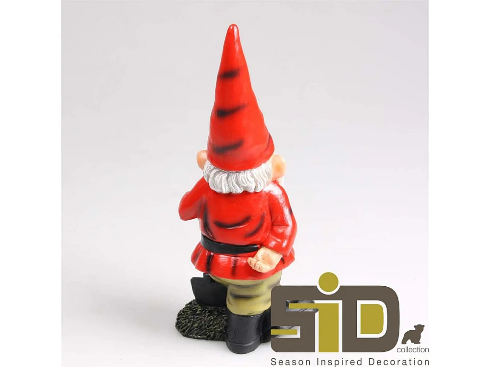 Nain de jardin avec pelle en résine André M