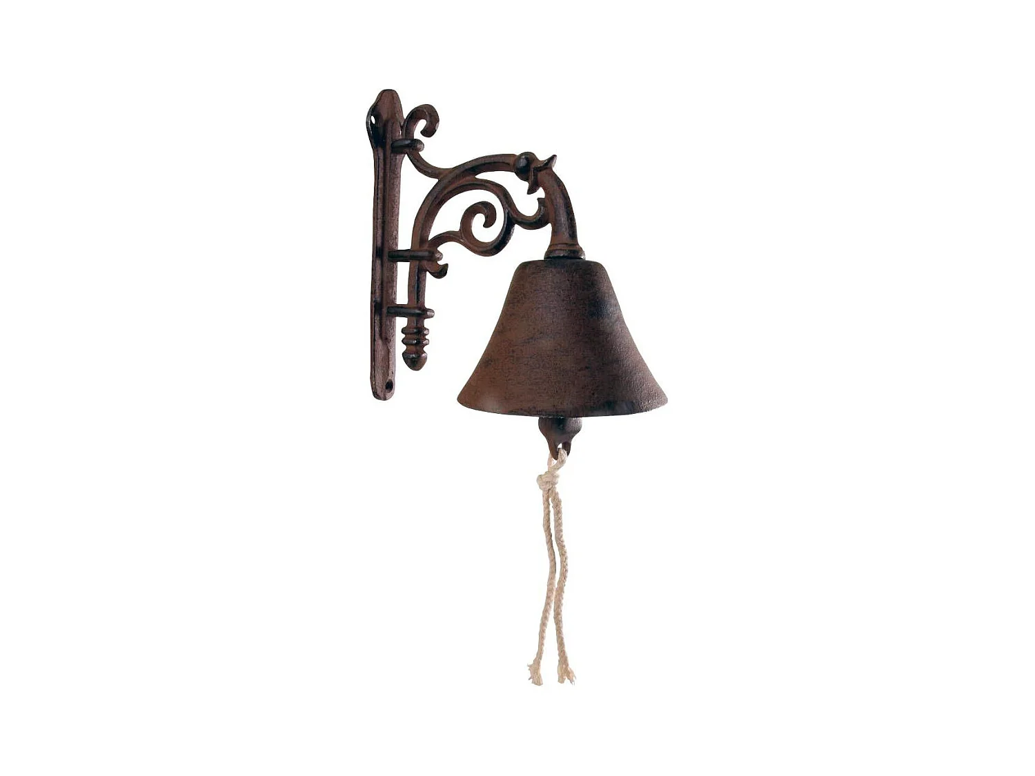 Cloche de jardin fleurs en fonte