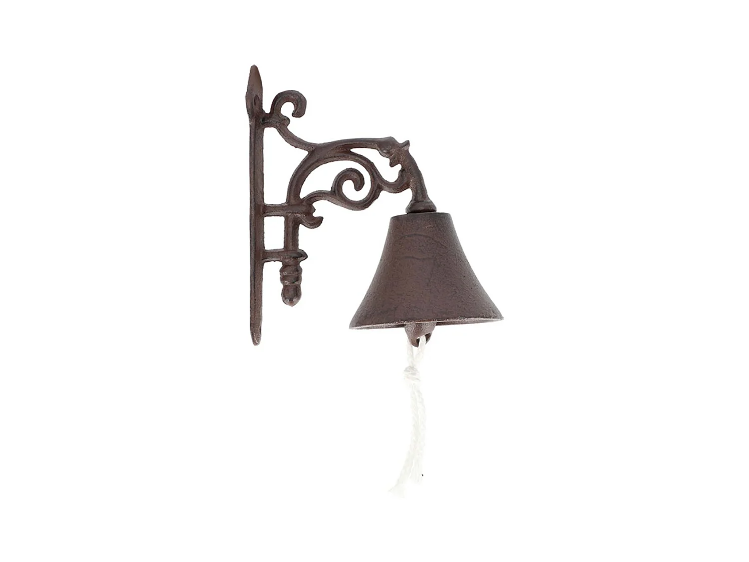 Cloche de jardin fleurs en fonte