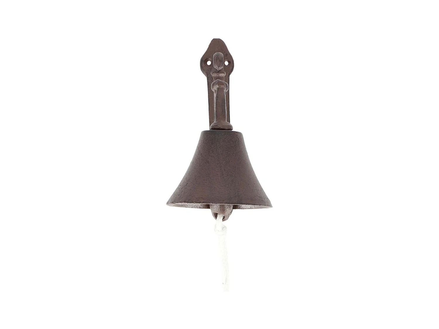 Cloche de jardin fleurs en fonte