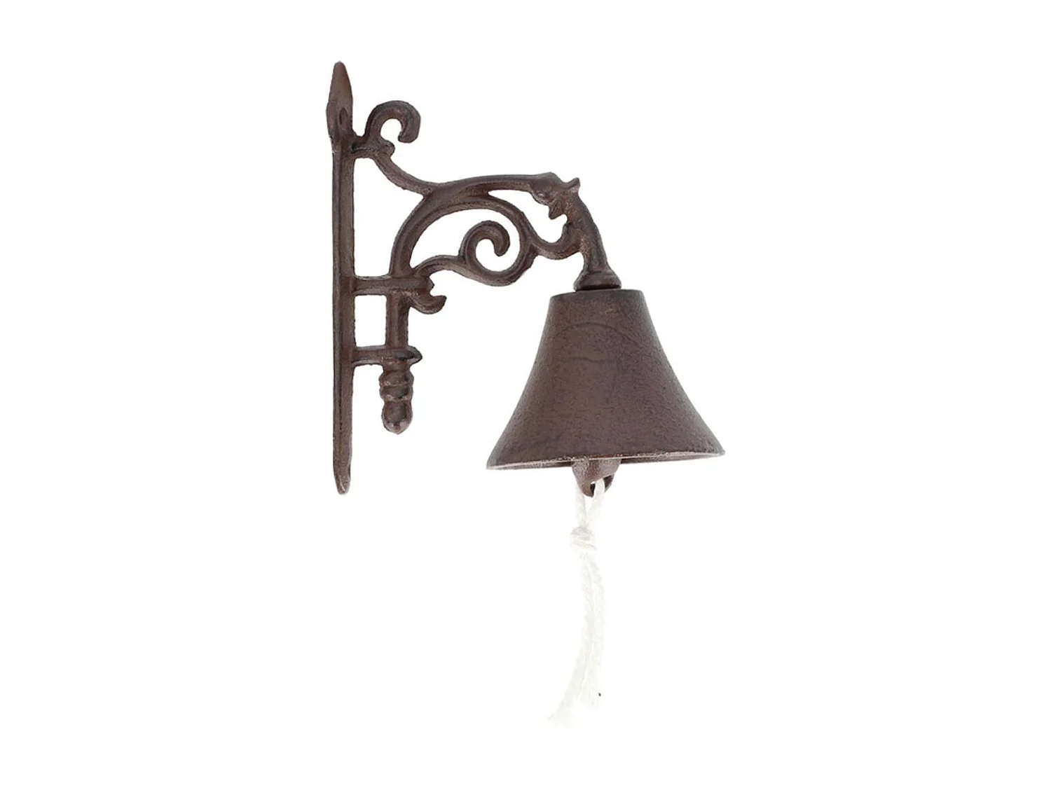 Cloche de jardin fleurs en fonte