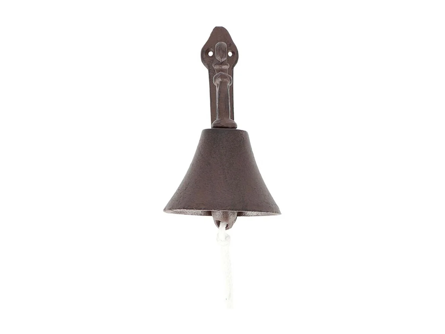 Cloche de jardin fleurs en fonte