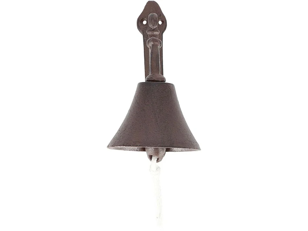 Cloche de jardin fleurs en fonte