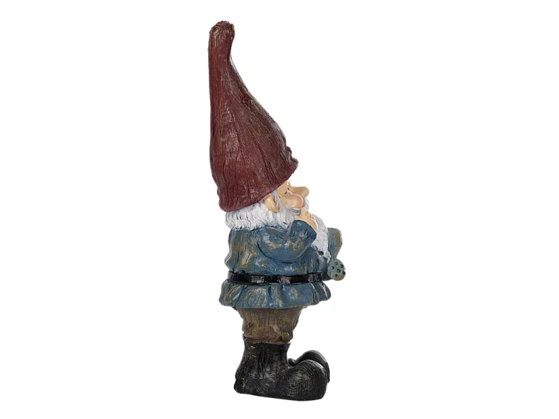 Lot nains de jardin assortis en résine 25 cm