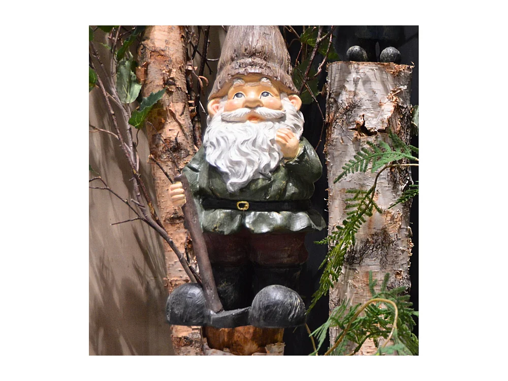 Nain de jardin assortis en résine (Lot de 3) 45 cm