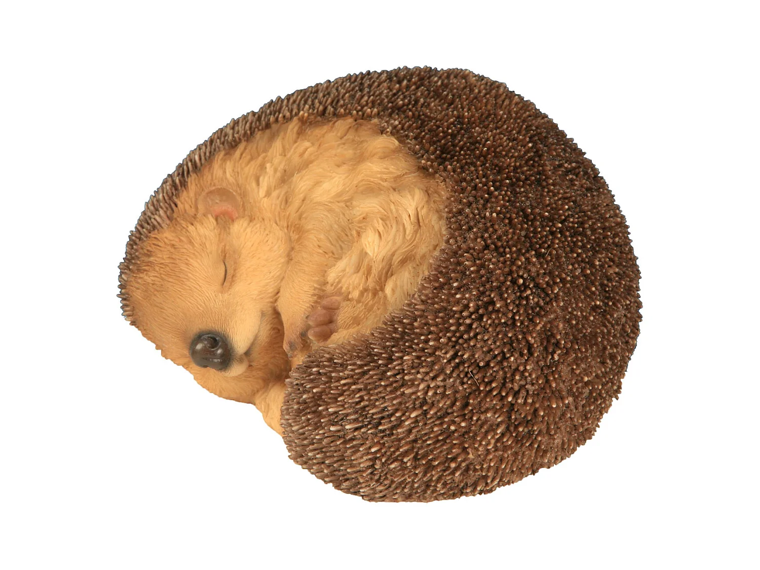 Hérisson dormant en résine 22 cm