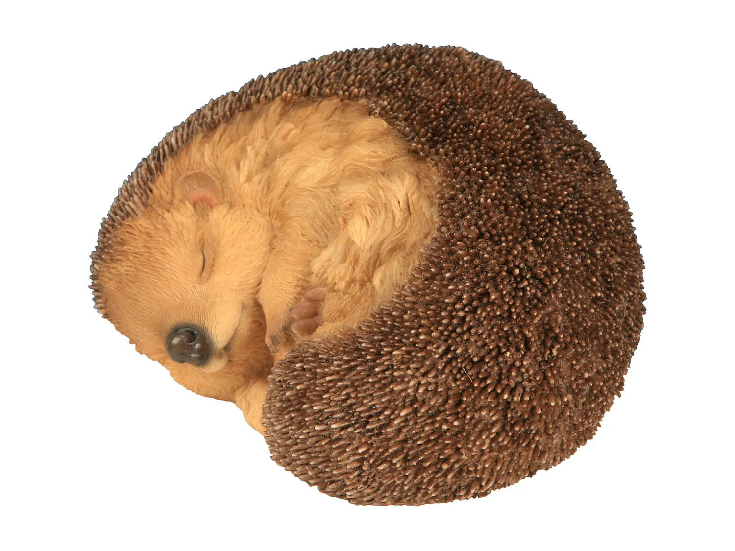 Hérisson dormant en résine 22 cm