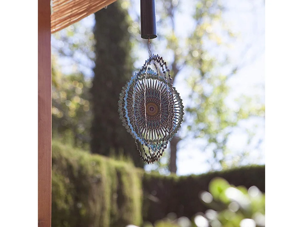 Mandala Space design wind mobile