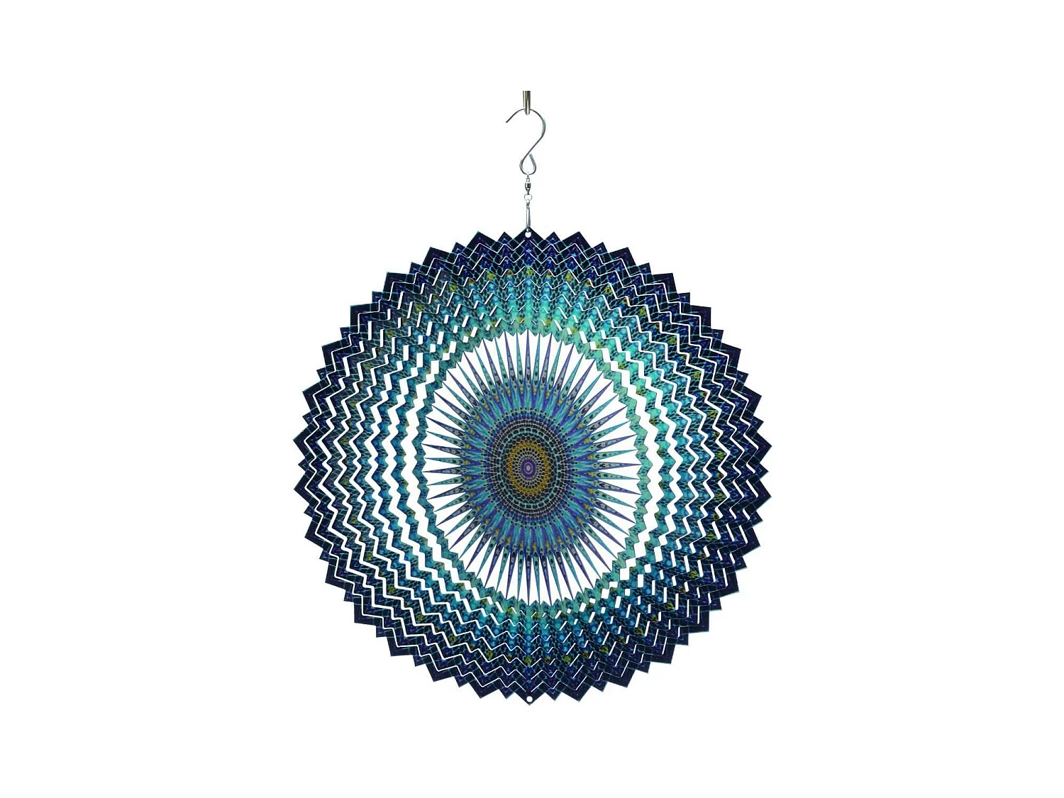 Mobile à vent design Mandala Space