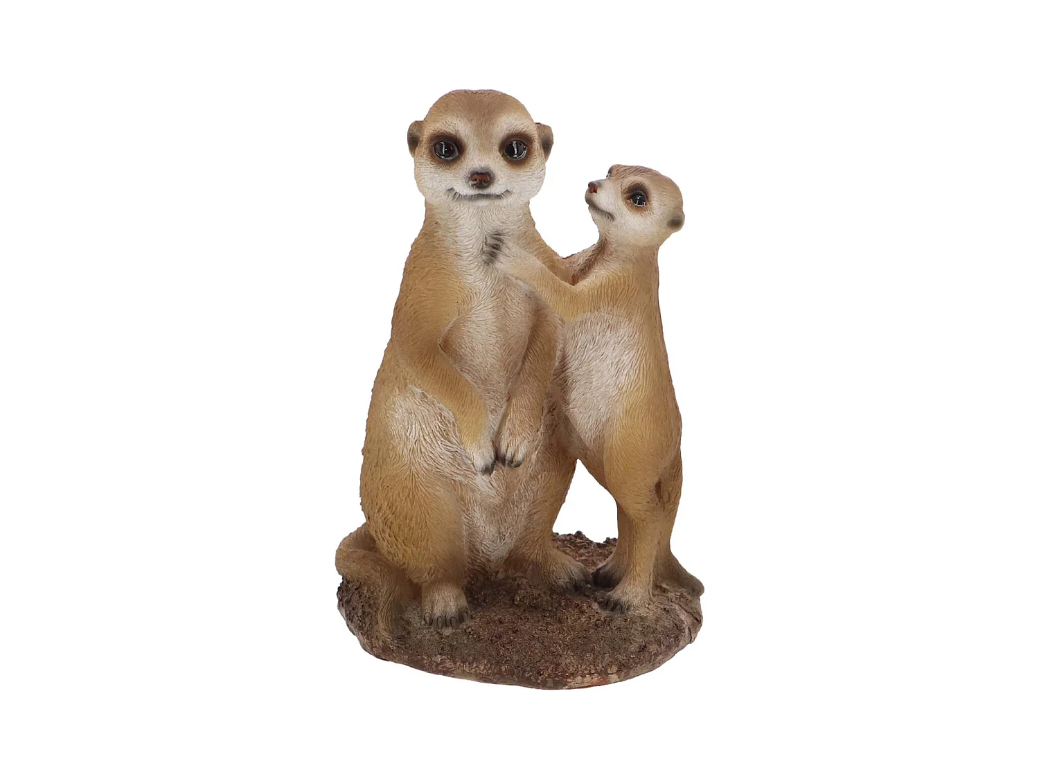 Suricates en résine 23 cm