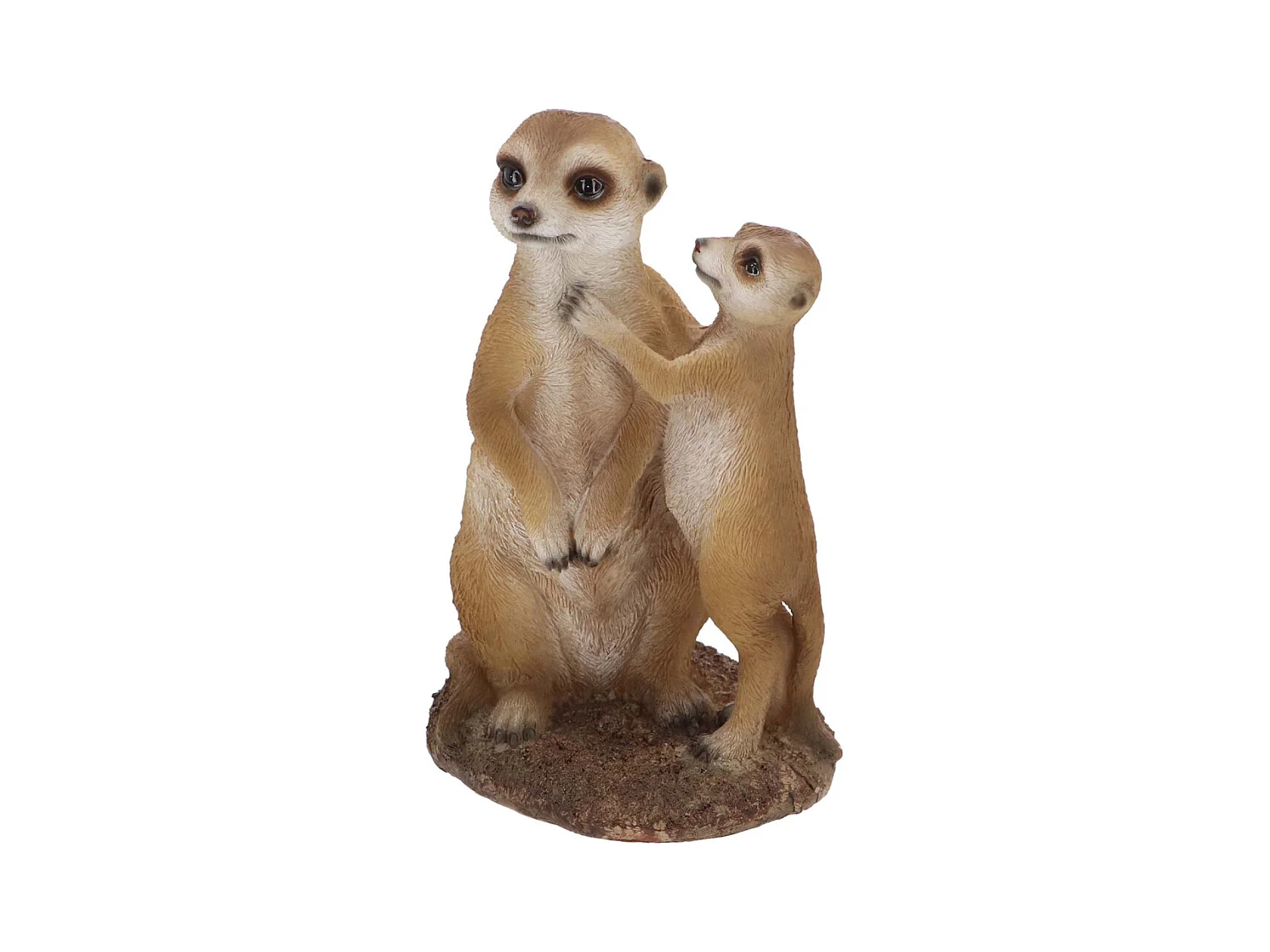 Suricates en résine 23 cm