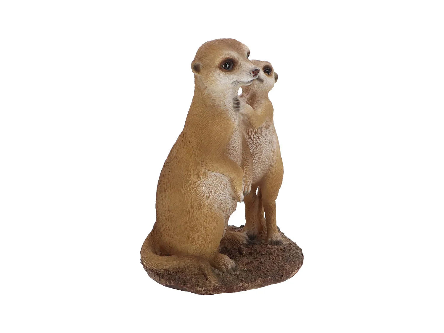 Suricates en résine 23 cm