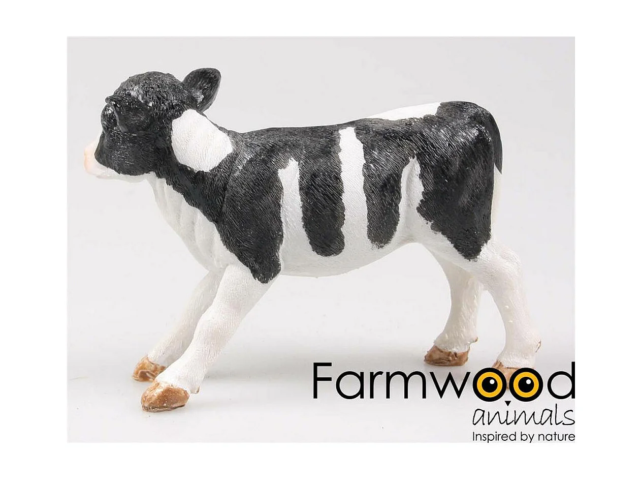 Vache en résine 17.5 x 6 x 12.5 cm