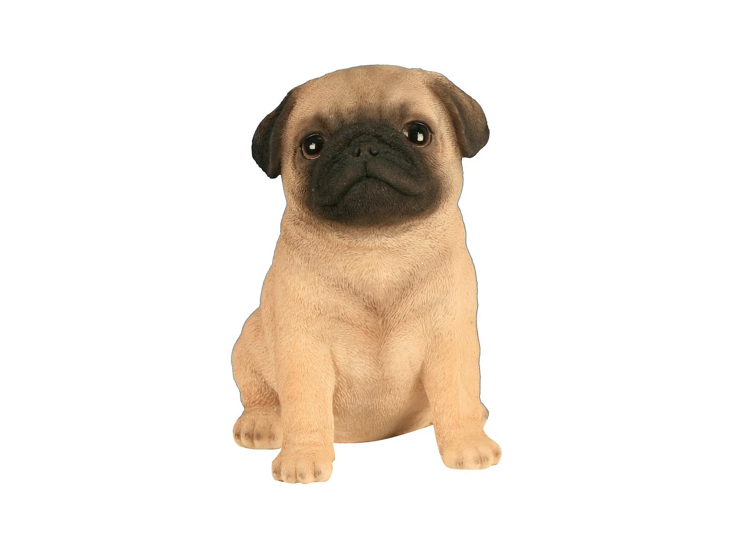 Carlin en résine Chiot